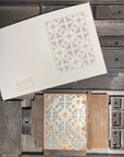 Duck Pond Quilt Letterpress Card