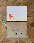 Eames Chair Letterpress Notecards - Set of 8