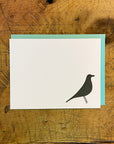 Eames House Bird Letterpress Notecards - Set of 6