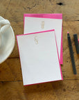 Custom Letterpress Notecards - Fifth Avenue Monograms