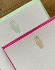 Custom Letterpress Notecards - Fifth Avenue Monograms