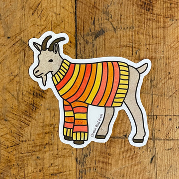 Goat Sweater Sticker