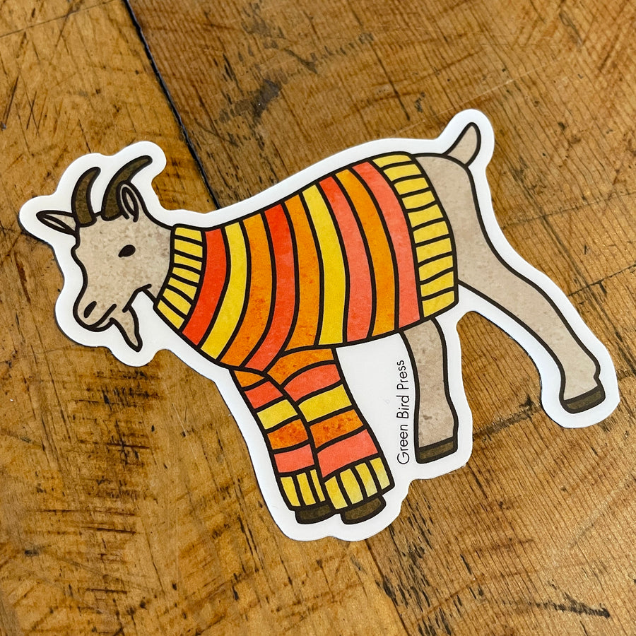 Goat Sweater Sticker