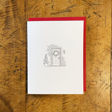 Home For The Holidays Letterpress Cards