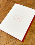 Love Letter Letterpress Card