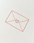 Love Letter Letterpress Card