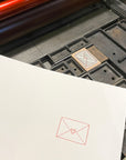 Love Letter Letterpress Card