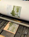 Mirror Pond Bend Oregon Letterpress Printing