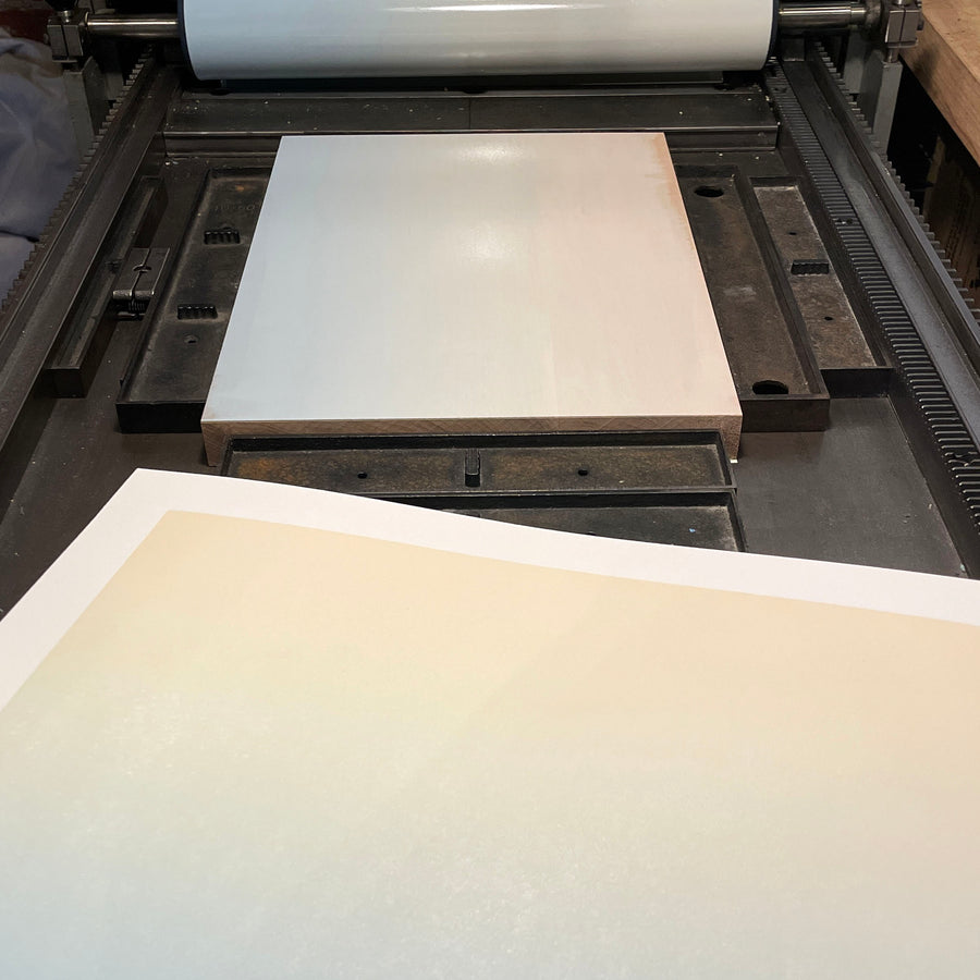 Ominous Vibes Letterpress Print