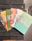 Letterpress Pocket Notebook