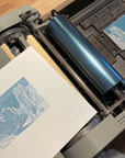 Smith Rock Letterpress Print