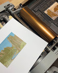 Smith Rock Letterpress Print
