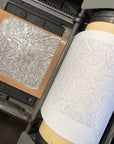 Mount Rainier National Park Topographic Map Letterpress Print