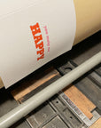You Make Me Happy Letterpress Card
