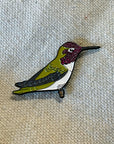 Anna's Hummingbird Enamel Pin