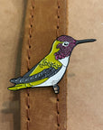 Anna's Hummingbird Enamel Pin