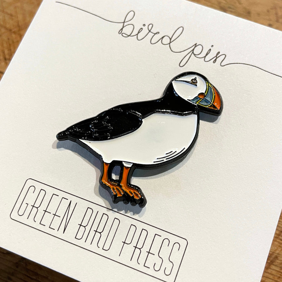 Atlantic Puffin Enamel Pin
