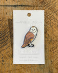 Barn Owl Enamel Pin