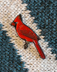 Northern Cardinal Bird Enamel Pin