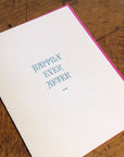 Happily Ever After Letterpress Card