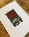 Fireworks Happy Birthday Letterpress Card