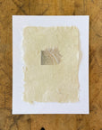 Interconnected Letterpress Print on Handmade Paper