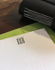 Custom Letterpress Notecards - Massey