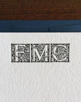 Custom Letterpress Notecards - Massey