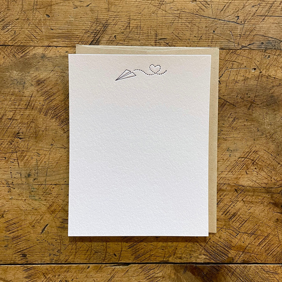Sending Love Letterpress Notecards - Set of 6