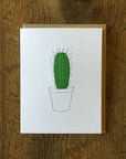 San Pedro Cactus Letterpress Card