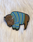 Buffalo Sweater Enamel Pin