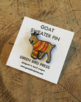 Goat Sweater Enamel Pin