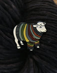 Sheep Sweater Enamel Pin